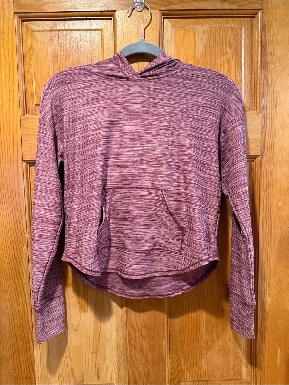 All in motion girls long sleeve with soft stretch hoodie size large (10/12).NWT